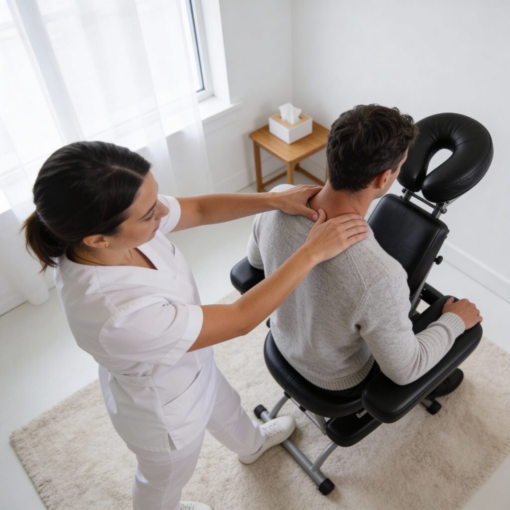 Oasis Massage Chair Massage Image