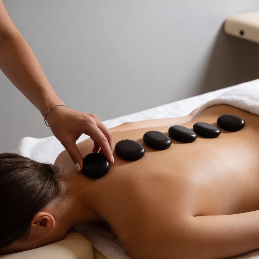 Oasis Massage Hot Therapy Stone Image