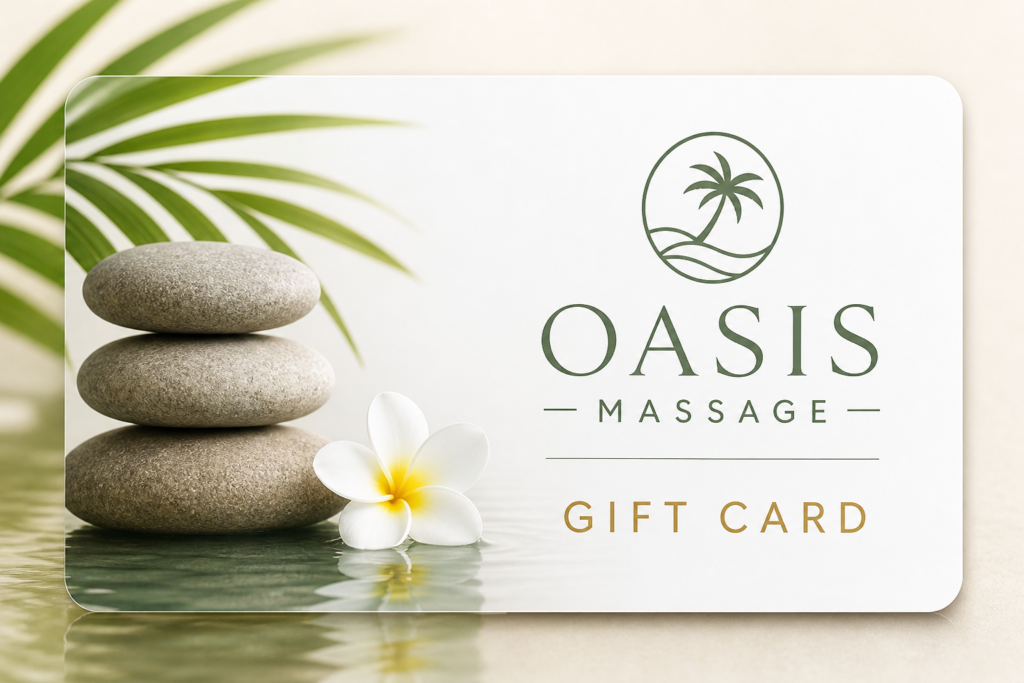 Oasis Massage Gift Card